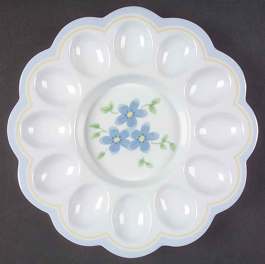 Melissa Melamine Deviled Egg Plate by Pfaltzgraff-1