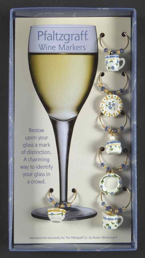 Melissa Wine Markers (Box Set of 6) by Pfaltzgraff-1