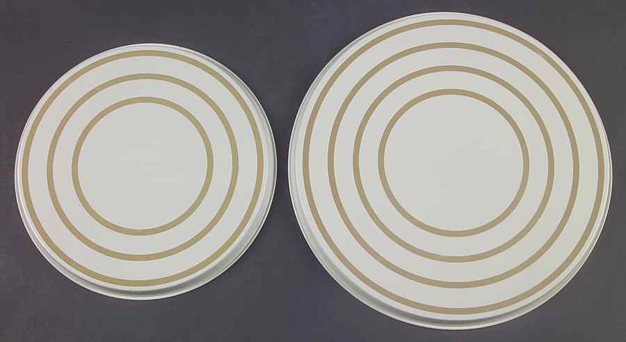 Radius Stove Cover Set-Steel 2 8" & 2 10" Round Covers by Pfaltzgraff-1