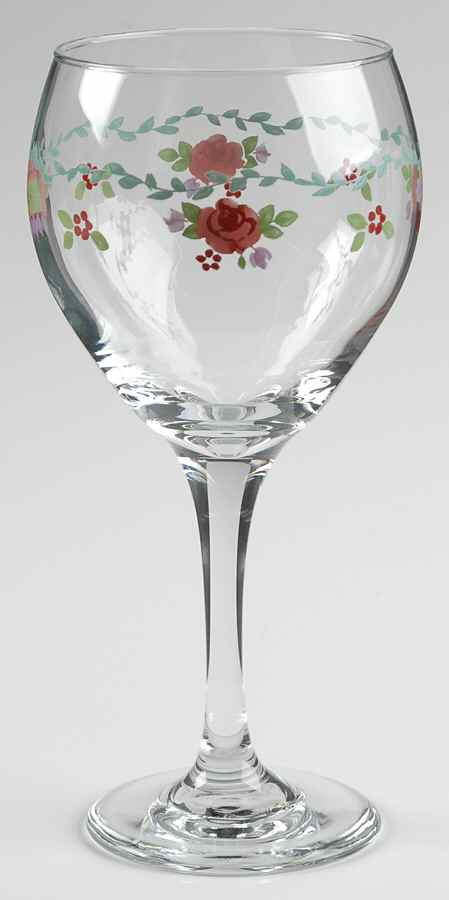 Marianna Glassware Goblet by Pfaltzgraff-1