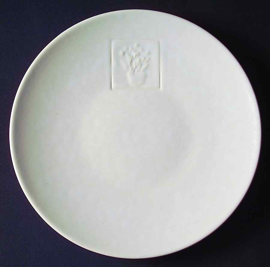 Naturewood Serenity White Salad Plate by Pfaltzgraff-1