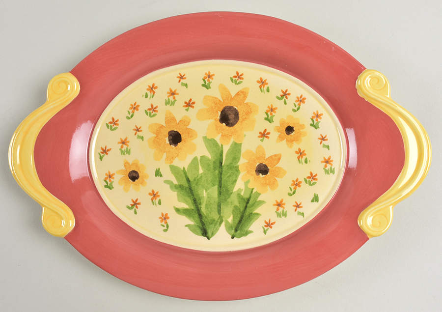 Pistoulet 12" Oval Serving Platter by Pfaltzgraff-1