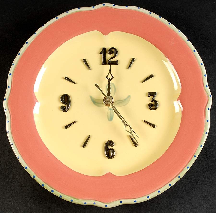Pistoulet Clock Plate by Pfaltzgraff-1