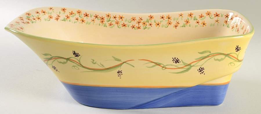 Pistoulet Wheelbarrow Serving Bowl-No Frame by Pfaltzgraff-1