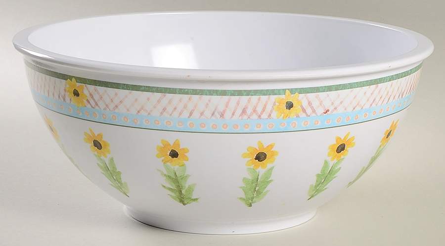 Pistoulet 10" Large Melamine Salad Serving Bowl by Pfaltzgraff-1