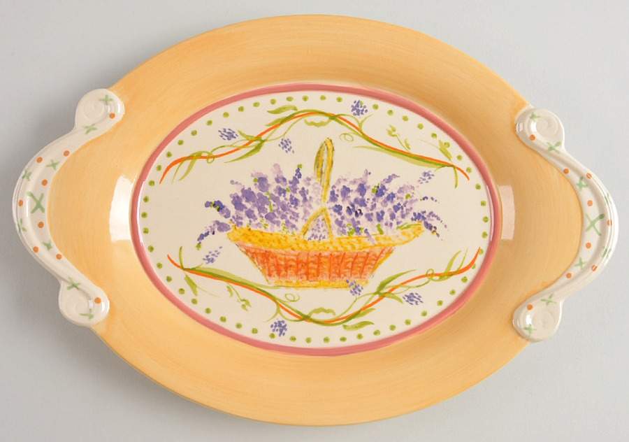 Pistoulet 12" Oval Serving Platter by Pfaltzgraff-1