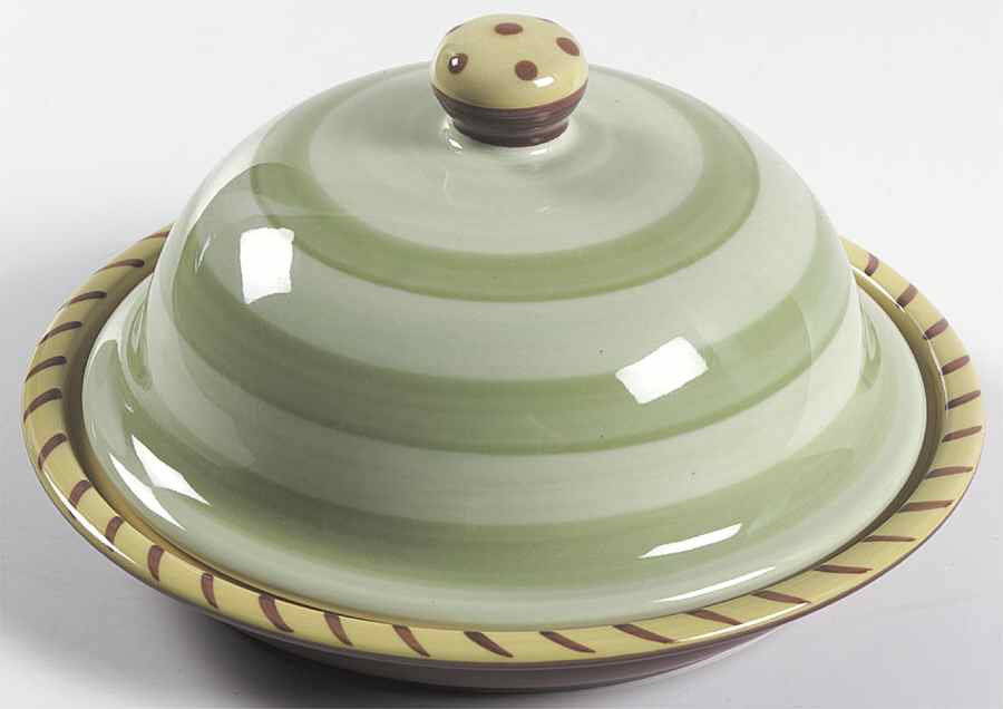 Pistoulet Round Covered Butter by Pfaltzgraff-1