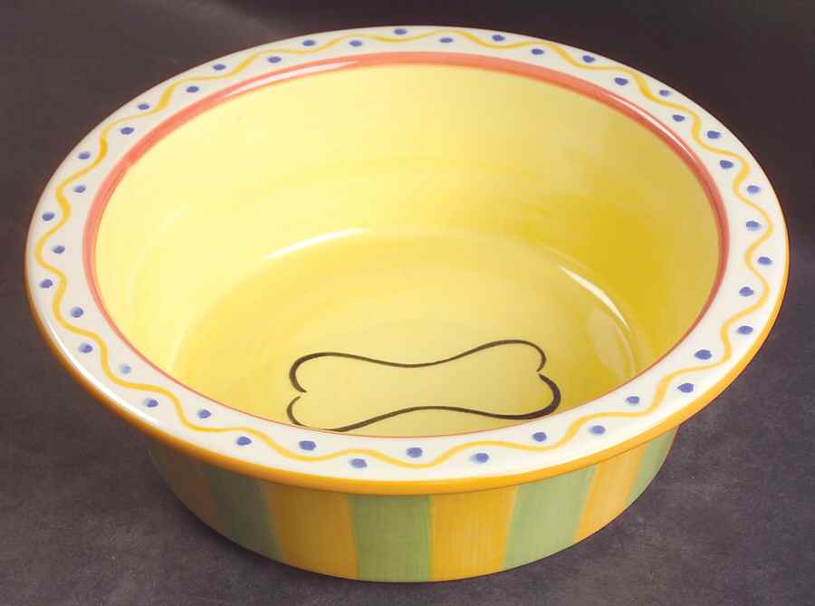 Pistoulet Medium Pet Bowl by Pfaltzgraff-1