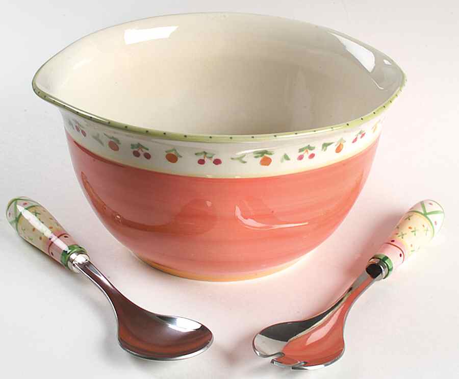 Pistoulet 11" Salad Bowl & Serving Set by Pfaltzgraff-1
