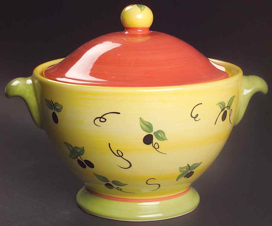 Pistoulet Mini Tureen & Lid by Pfaltzgraff-1