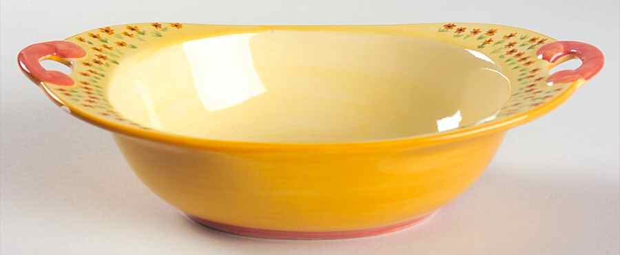 Pistoulet 9" Nesting Handled Oval  Serving Bowl by Pfaltzgraff-1