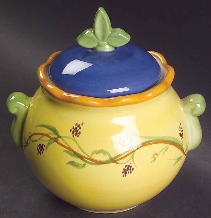 Pistoulet Sugar Bowl & Lid by Pfaltzgraff-1