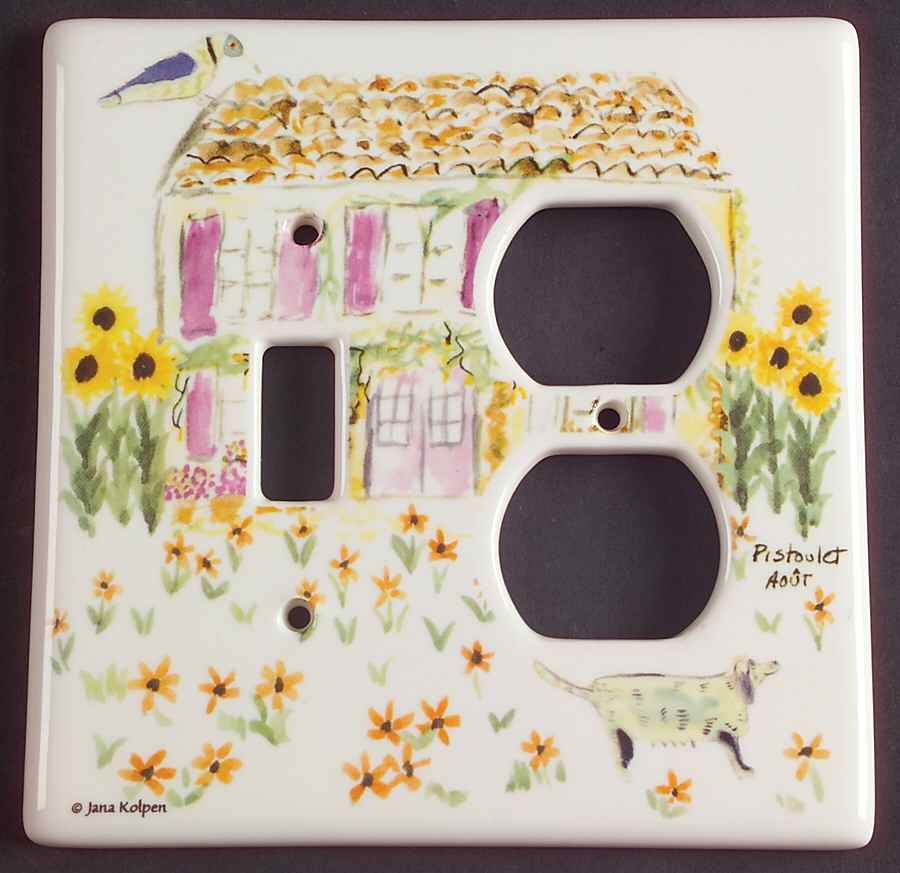 Pistoulet Combination Switchplate-Outlet Cover by Pfaltzgraff-1