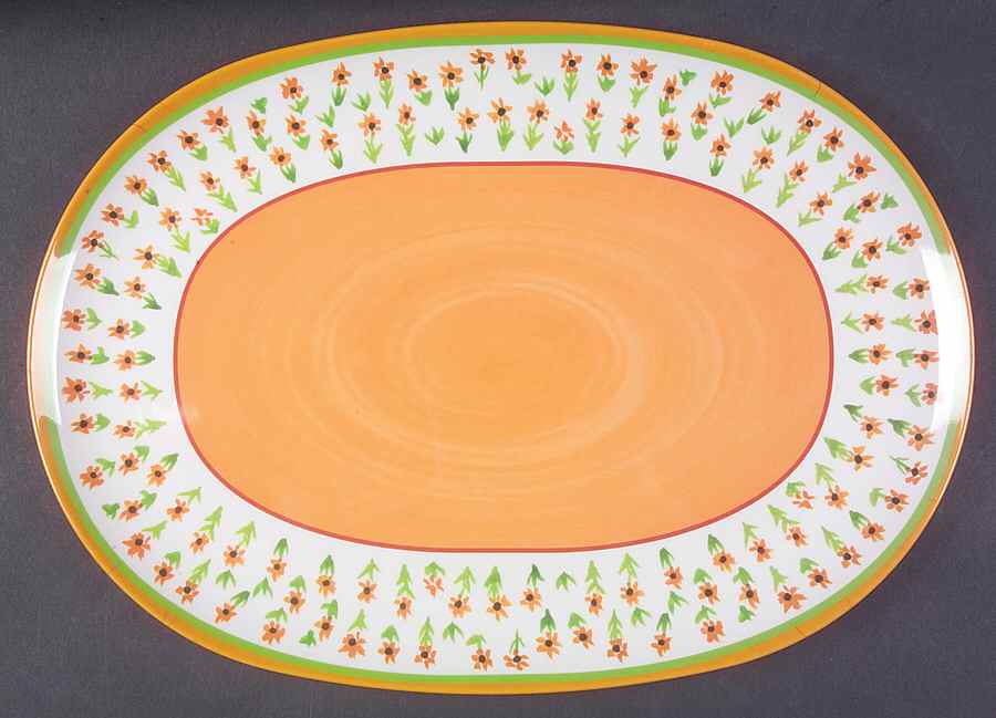 Pistoulet Large Oval Melamine Platter by Pfaltzgraff-1