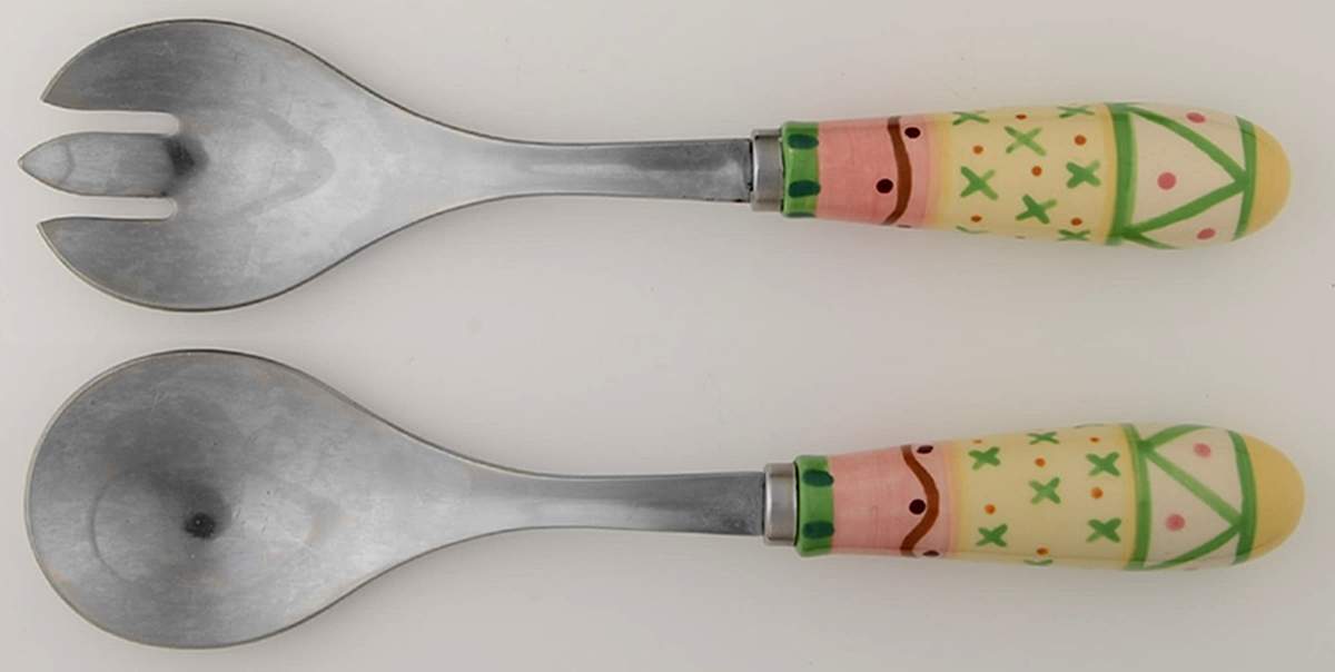 Pistoulet (2 Piece) Salad Set with Stainless Bowl by Pfaltzgraff-1