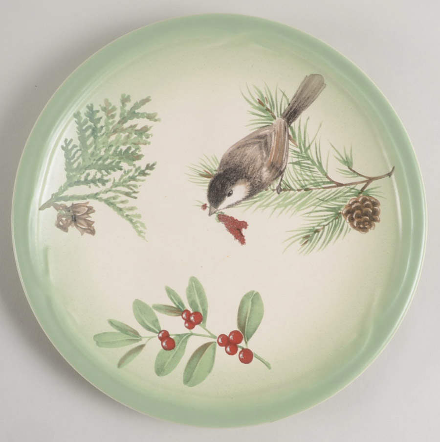 Winterwood (Canvas Tan) Salad Plate by Pfaltzgraff-1