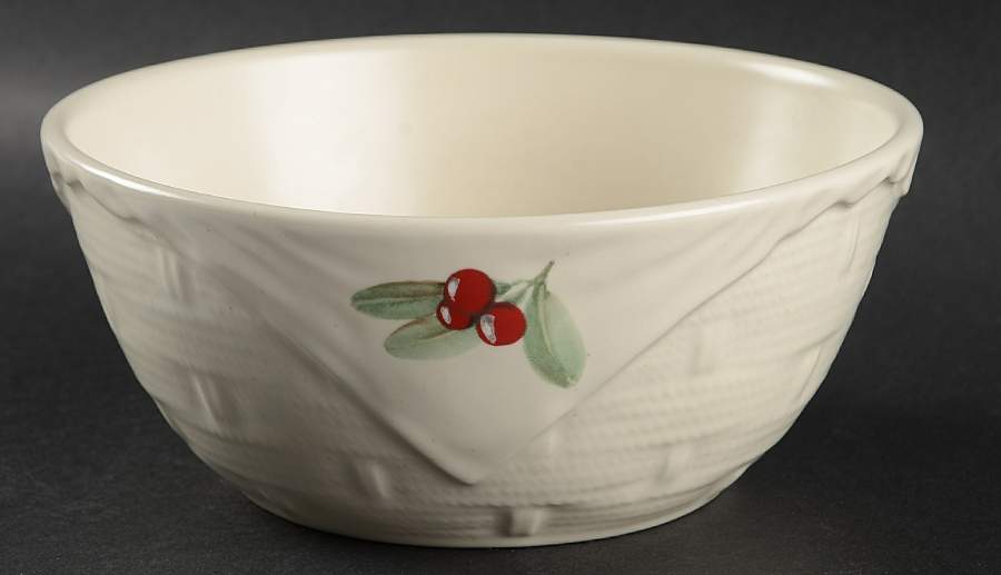Winterwood (Canvas Tan) Basket Bowl by Pfaltzgraff-1
