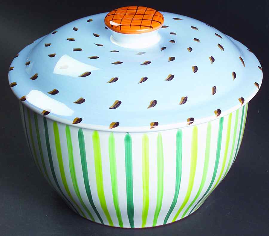 Palmetto 2 Qt Round Covered Casserole by Presenttense-1