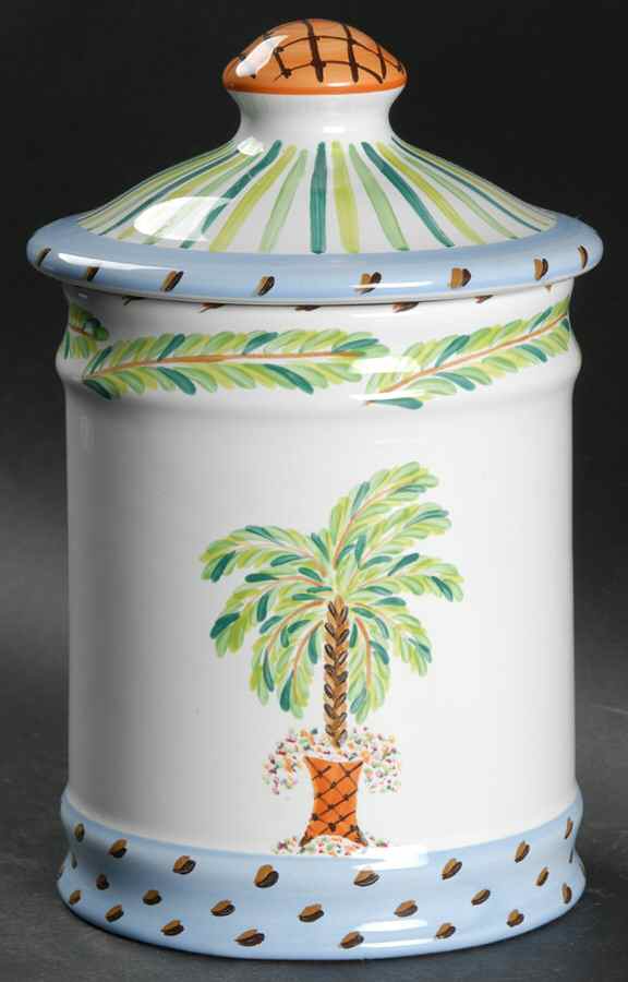 Palmetto Medium Canister & Lid by Presenttense-1