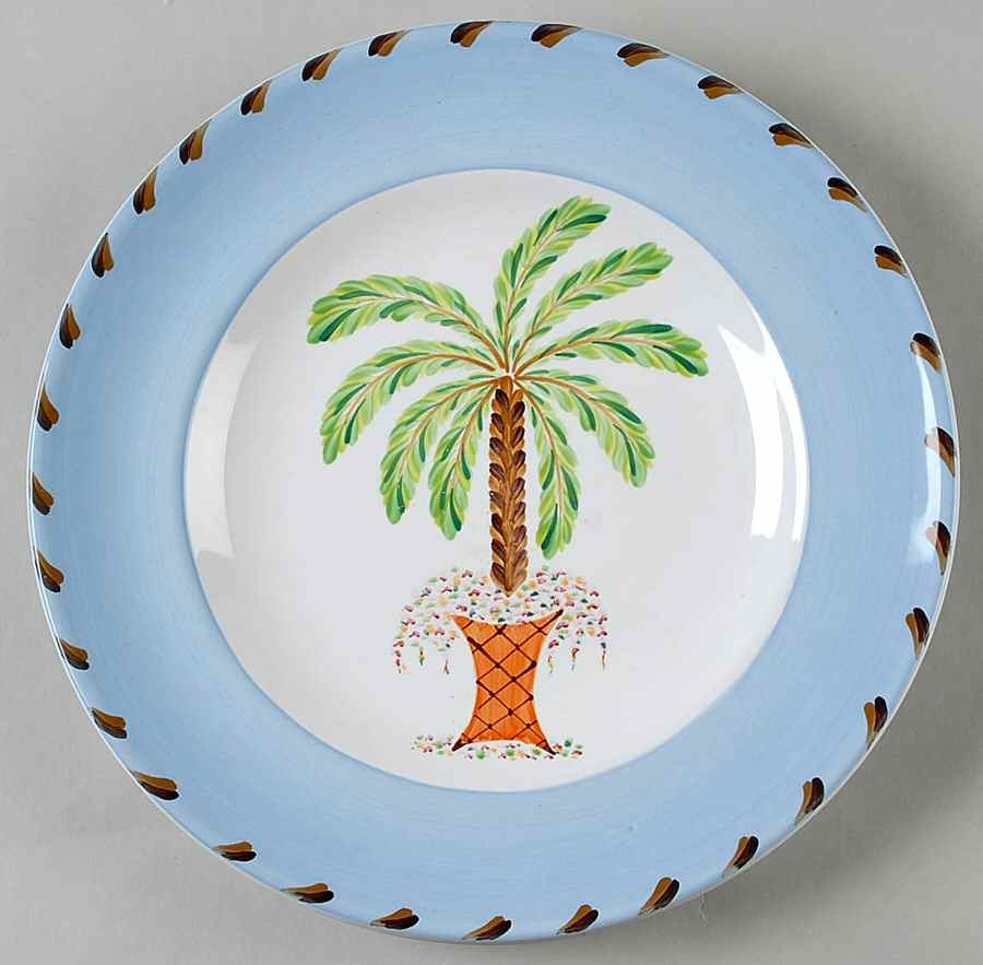 Palmetto Dinner Plate by Presenttense-1