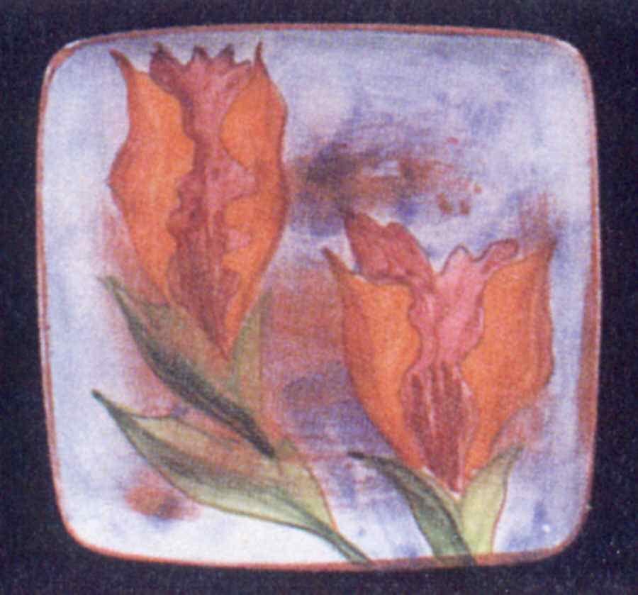 Graffiti Flower Dinner Plate by Presenttense-1