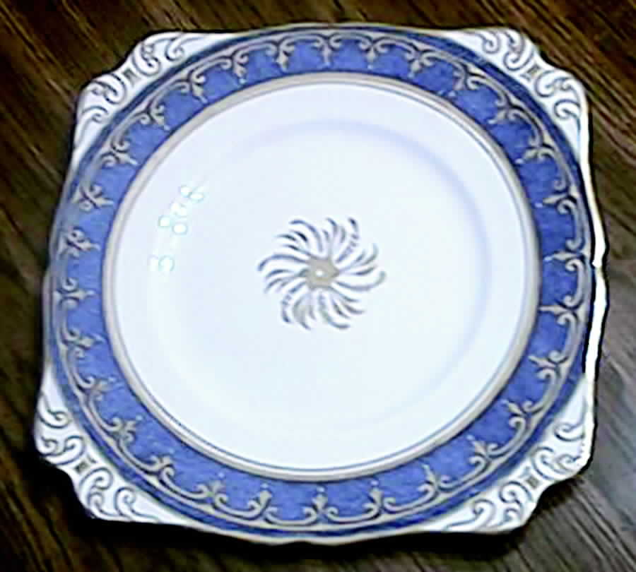 PAY1 Square Salad Plate by Payne & Sons-1