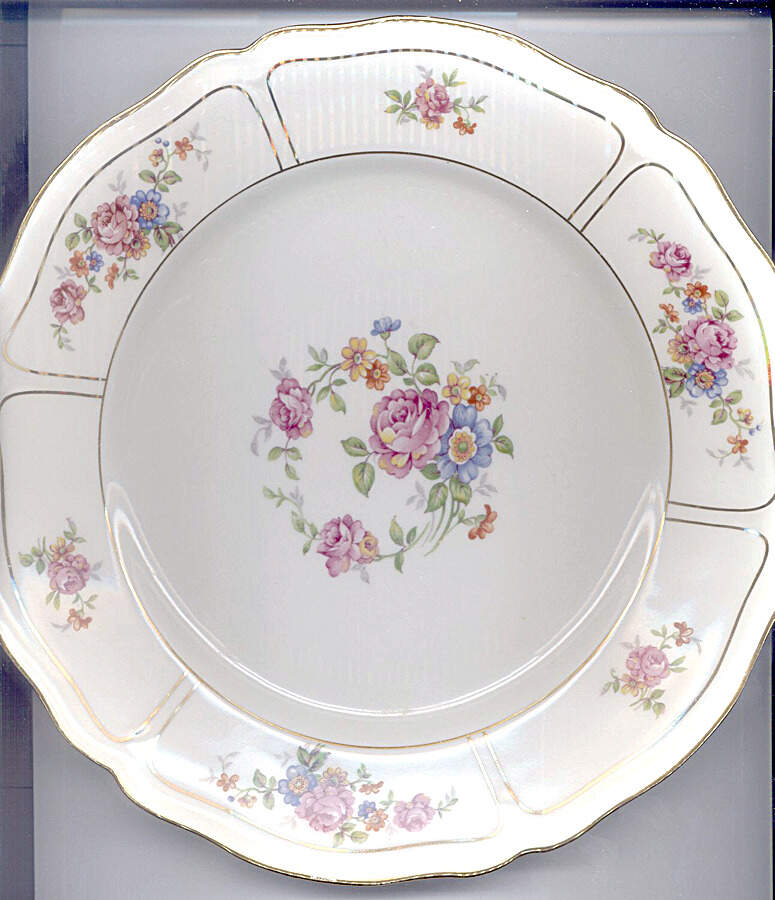 PLL1 Dinner Plate by Porcelaines Pallas-1