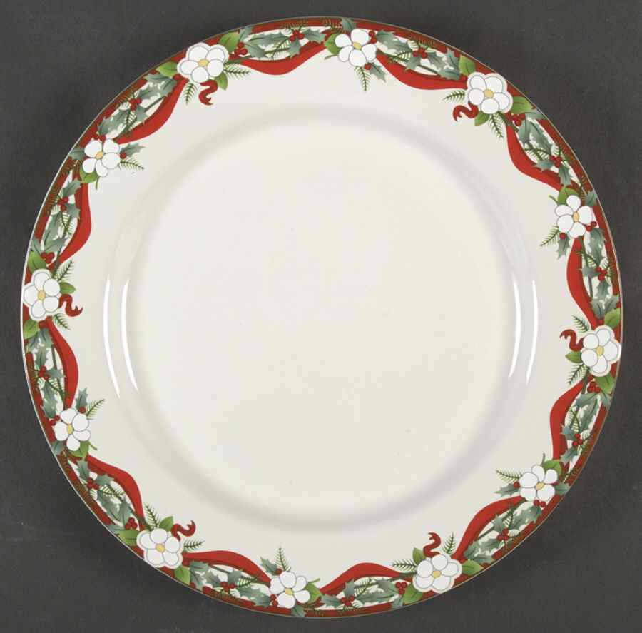 Yuletide (Stoneware) Dinner Plate by Pfaltzgraff-1