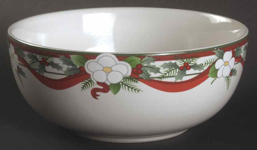 Yuletide (Stoneware) Soup/Cereal Bowl by Pfaltzgraff-1