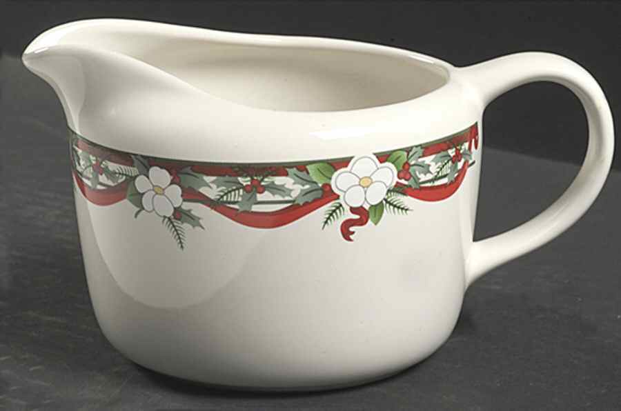 Yuletide (Stoneware) Gravy Boat by Pfaltzgraff-1