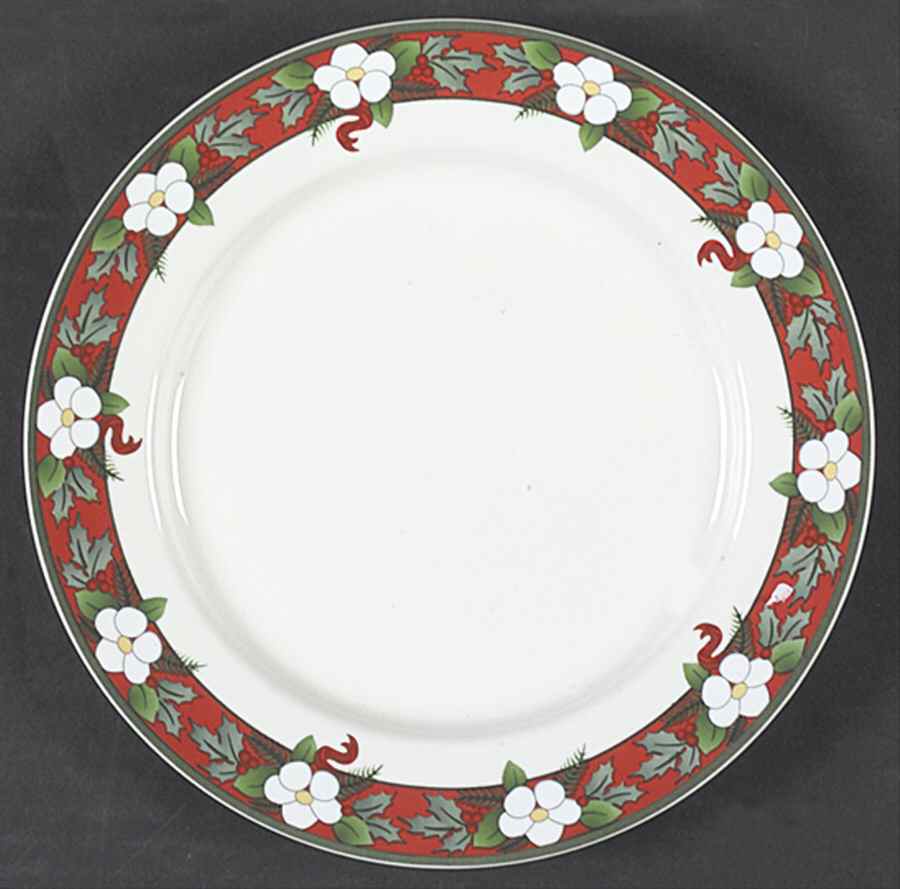 Yuletide (Stoneware) Underplate for Gravy Boat by Pfaltzgraff-1
