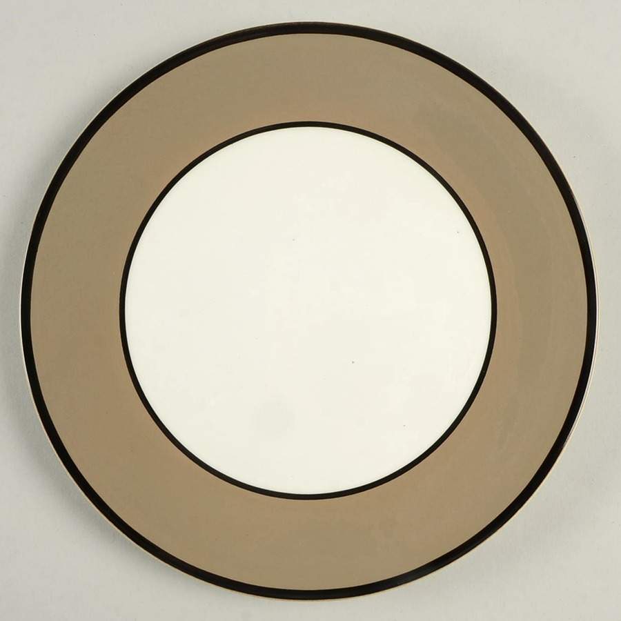 Spa Taupe (Coupe) Salad Plate by Pagnossin-1