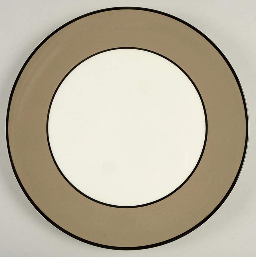 Spa Taupe (Coupe) Dinner Plate by Pagnossin-1