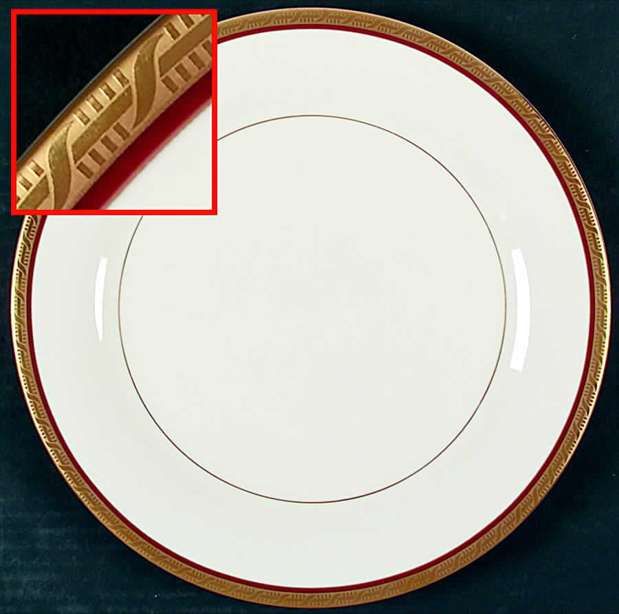 Dominique Regal Dinner Plate by Pickard-1