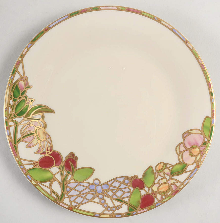 Seasons Summer Salad Plate by Pickard-1