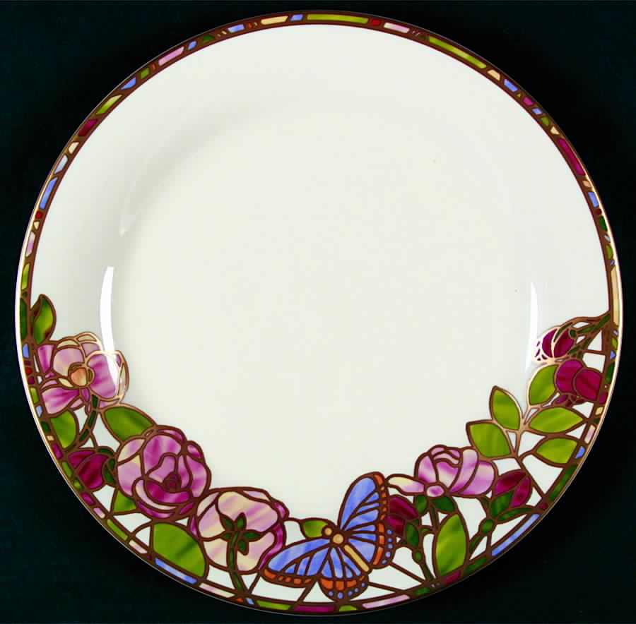 Seasons Summer Dinner Plate by Pickard-1