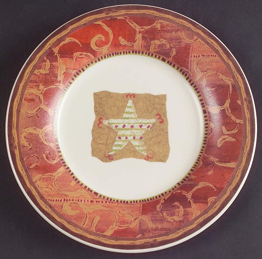 Holiday Spice Salad Plate by Pfaltzgraff-1