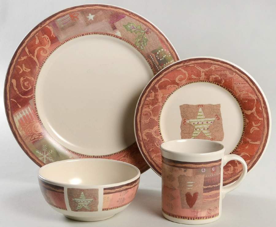 Holiday Spice 4 Piece Place Setting by Pfaltzgraff-1