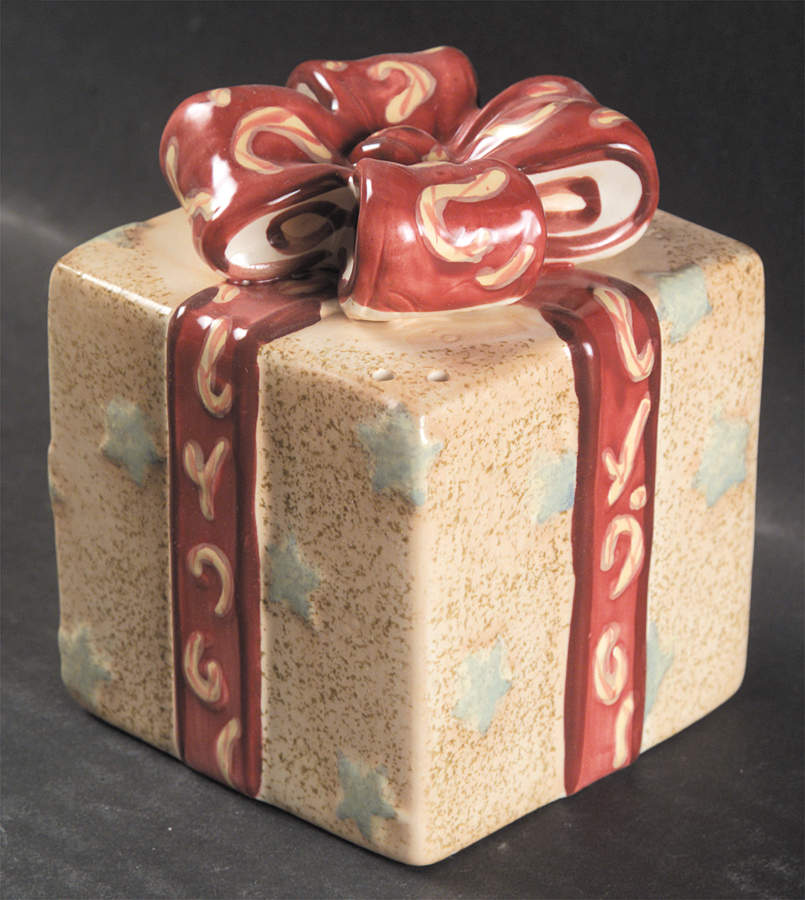 Holiday Spice Sculpted Salt Shaker by Pfaltzgraff-1