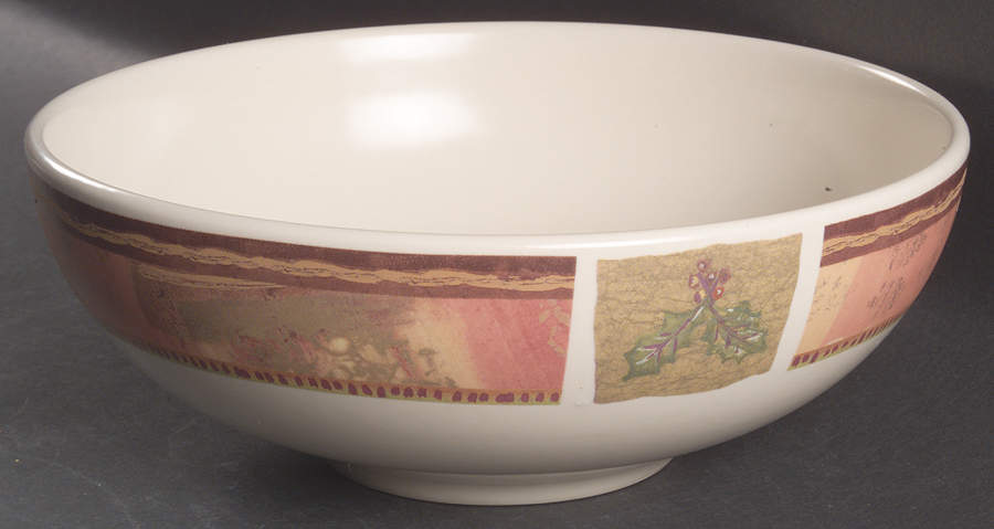 Holiday Spice 8" Round Vegetable Bowl by Pfaltzgraff-1