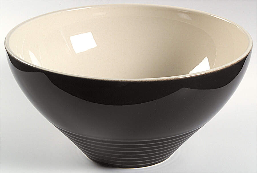 Cafe Latte 11" Large Salad Serving Bowl by Pfaltzgraff-1