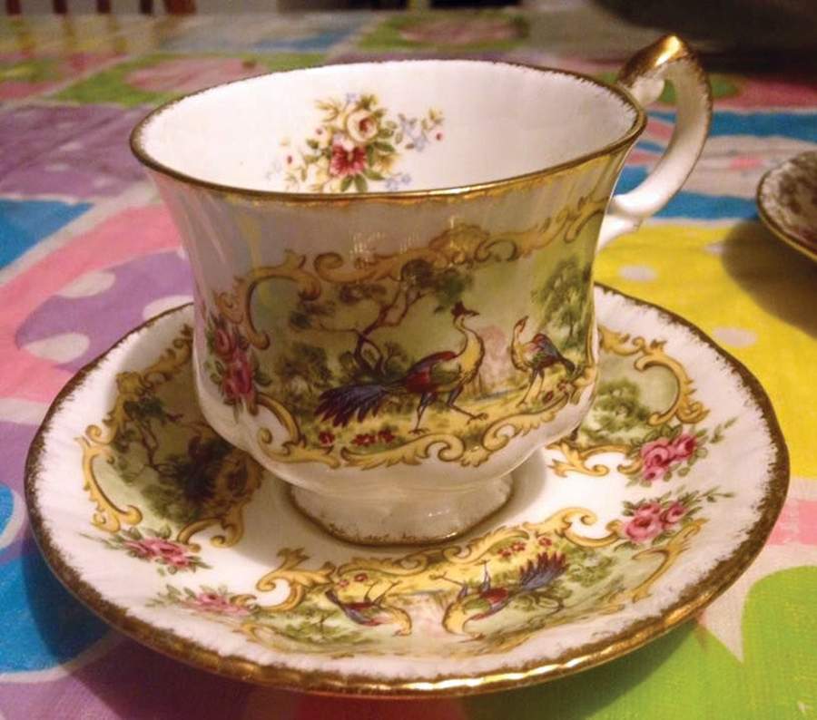 PAR85 Footed Cup & Saucer Set by Paragon-1