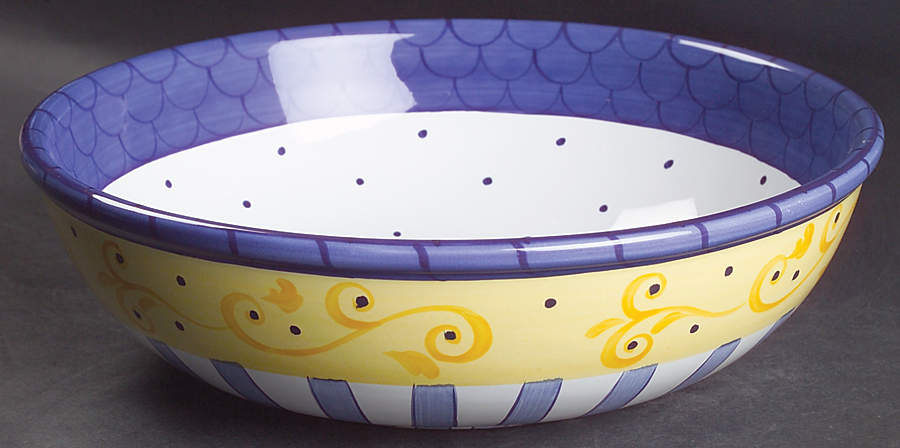 Mermaid 10" Round Vegetable Bowl by Presenttense-1