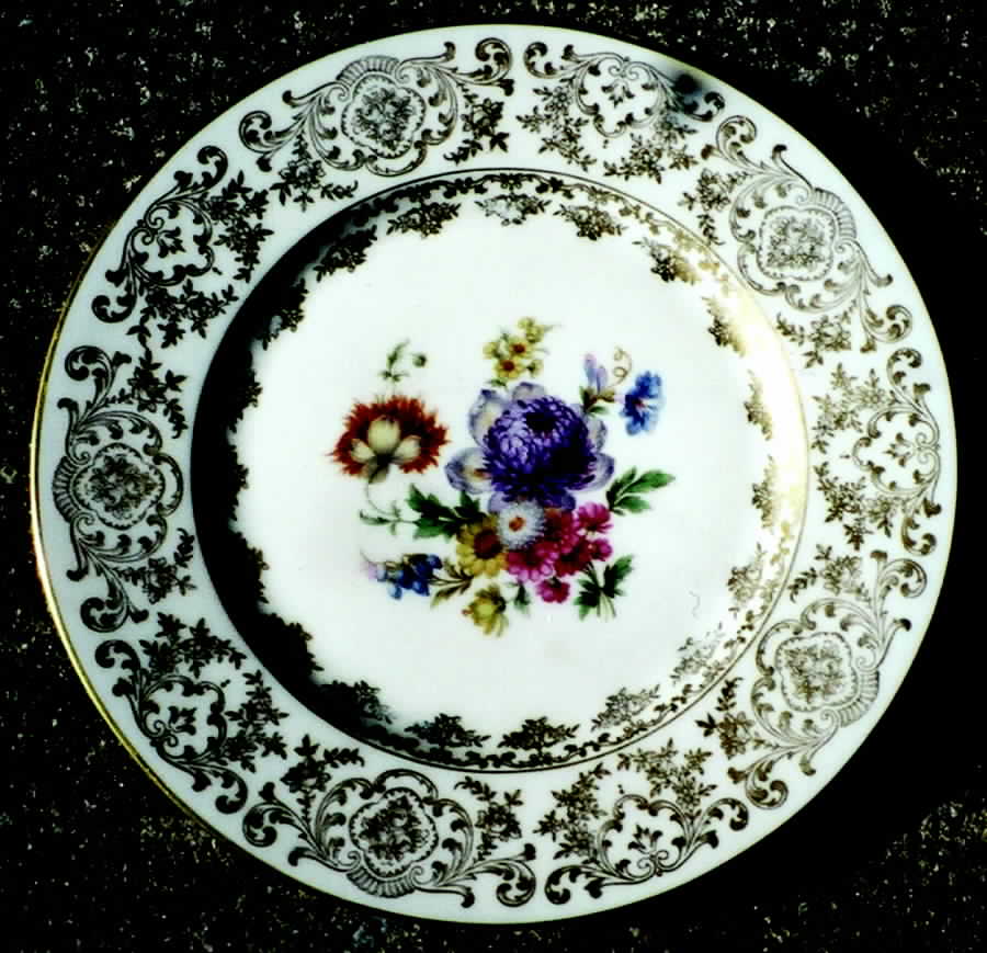 PUL14 Salad Plate by Pfeiffer & Lowenstein-1