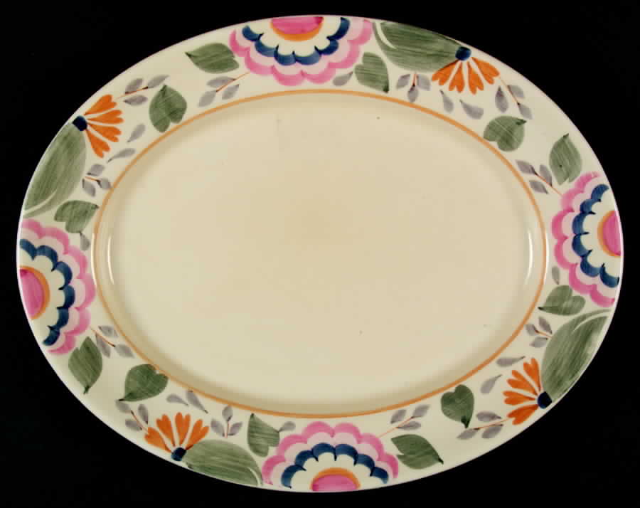 1000 14" Oval Serving Platter by Pountney-1