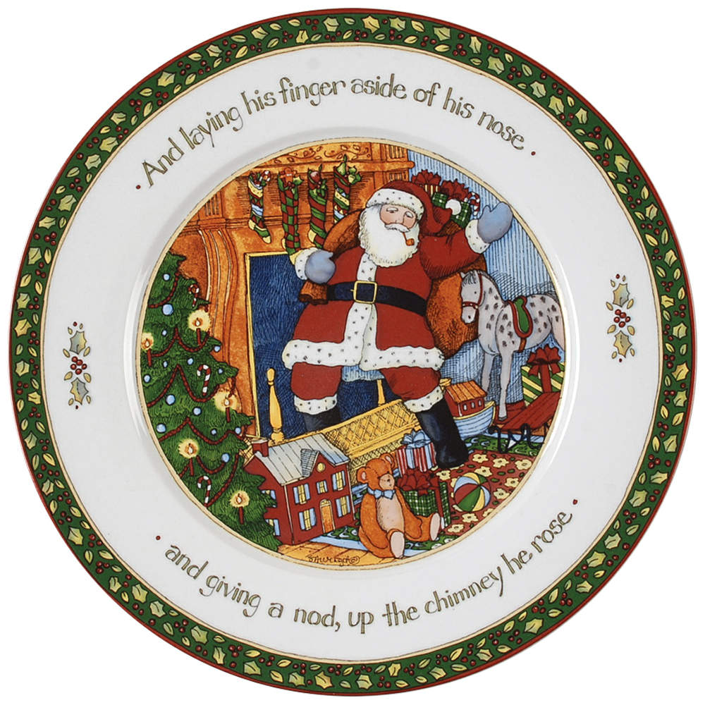 Christmas Story Dinner Plate by Portmeirion-1