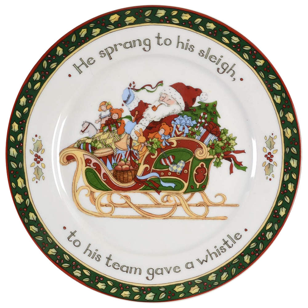 Christmas Story Salad Plate by Portmeirion-1