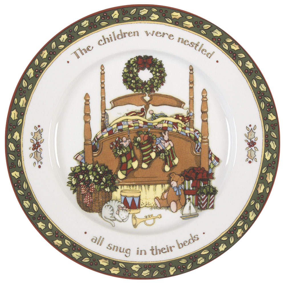 Christmas Story Salad Plate by Portmeirion-1