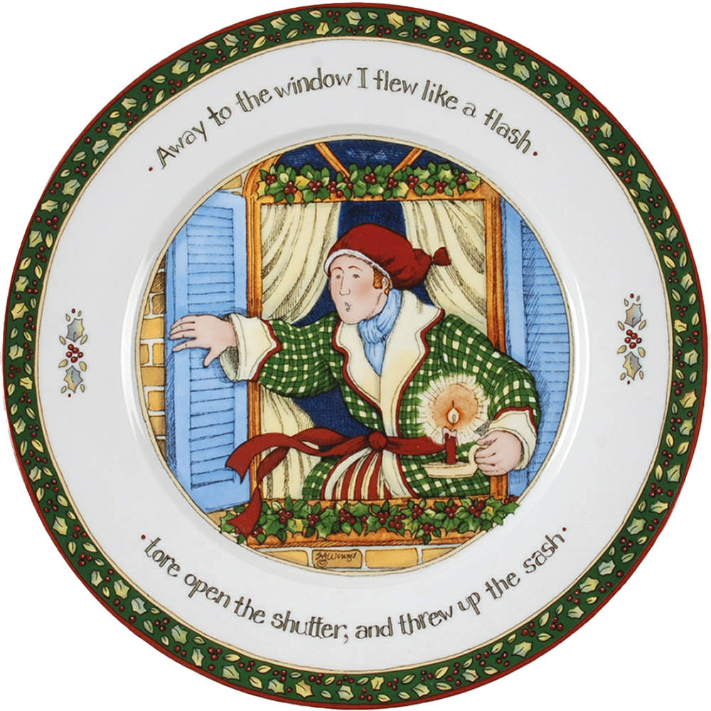 Christmas Story Dinner Plate by Portmeirion-1