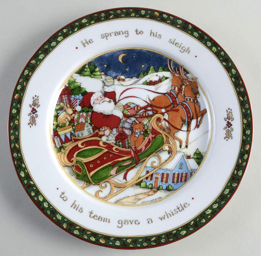 Christmas Story Dinner Plate by Portmeirion-1